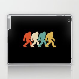 Bigfoot Silhouette Retro-Pop Art Laptop Skin