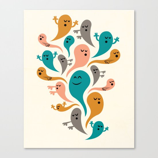 Dead Man's Party Canvas Print