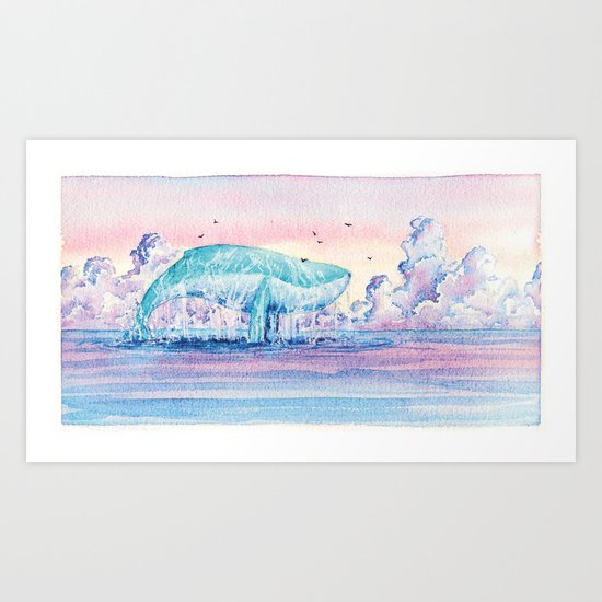 Just go! Art Print