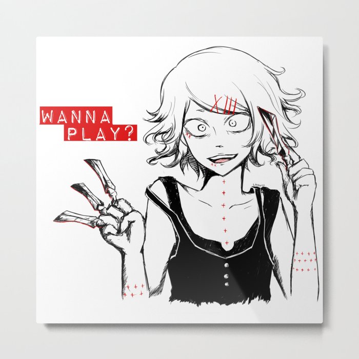 Suzuya Juuzou Tokyo Ghoul Metal Print By Lindako7 Society6