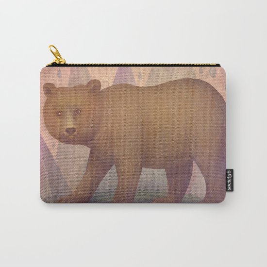Brown Bear Carry-All Pouch