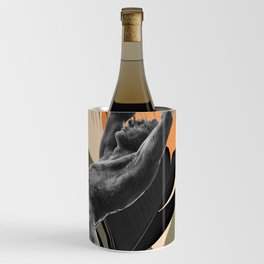 Olympic Discus Thrower Abstract Finesse #1 #wall #art #society6 Wine Chiller