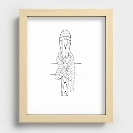 Make Fast Recessed Framed Print