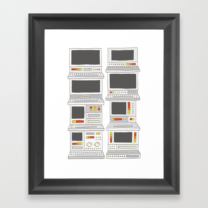 Computer Print 2 Framed Art Print
