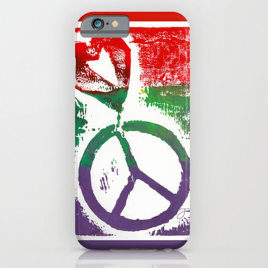 Peace & Love iPhone & iPod Case