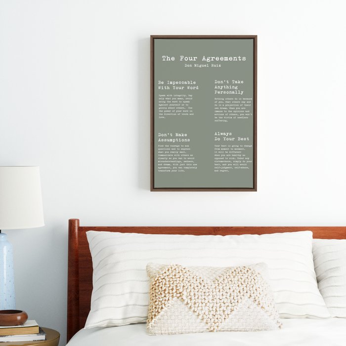 The Four Agreements Green