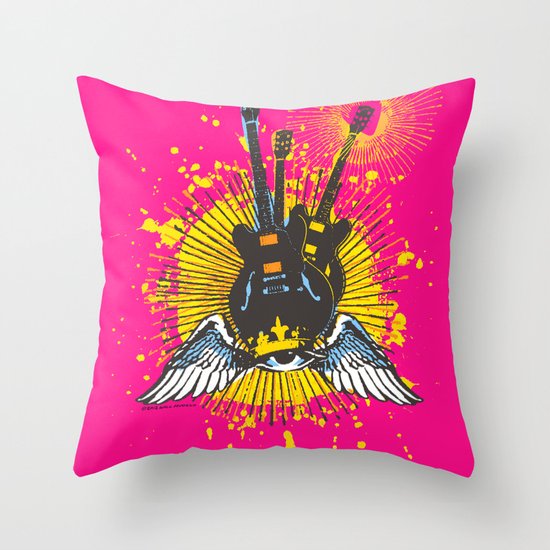 Eye in the Sky Throw Pillow