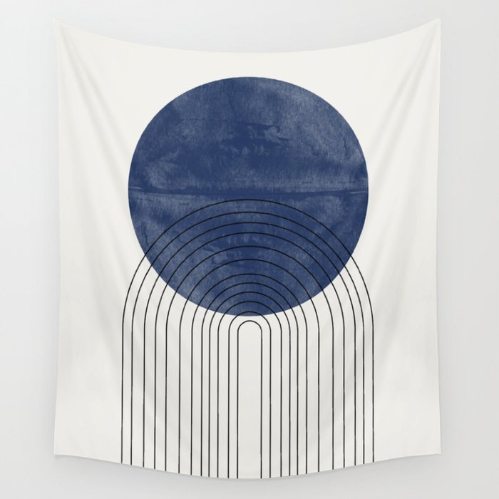Blue clearance sun tapestry