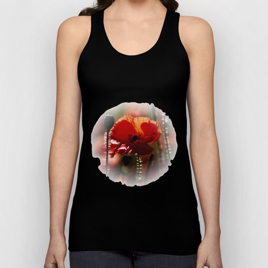 Poppy Unisex Tank Top
