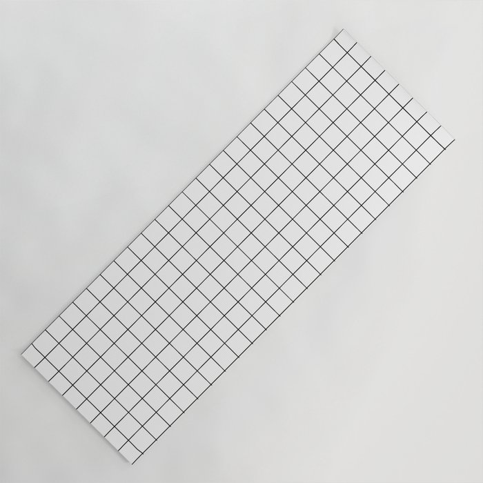 Yoga mat sale with grid lines