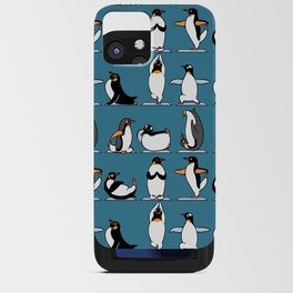 Penguin Yoga iPhone Card Case