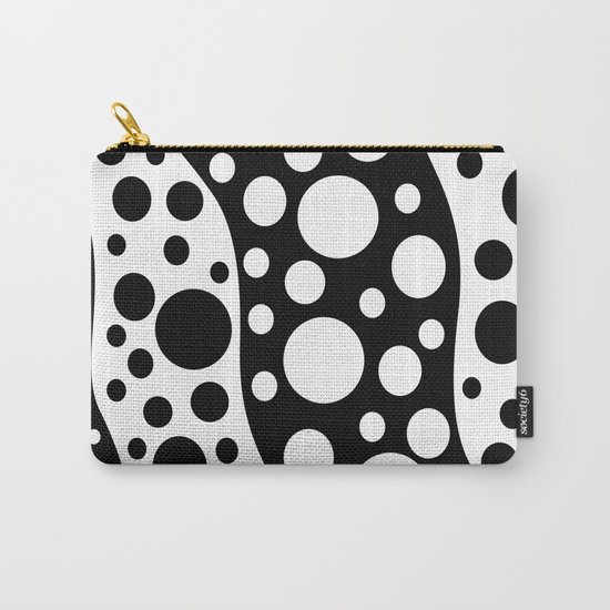 Zebra Spots Carry-All Pouch