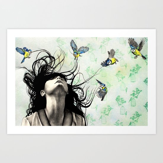 Take Me Away Art Print