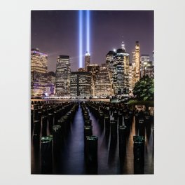 Tribute Lights Poster