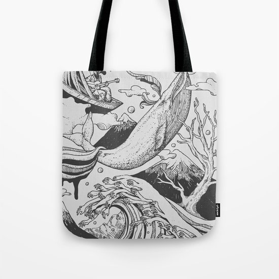 Deep and Blue Tote Bag