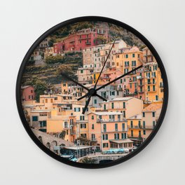 Cinque Terre  Wall Clock