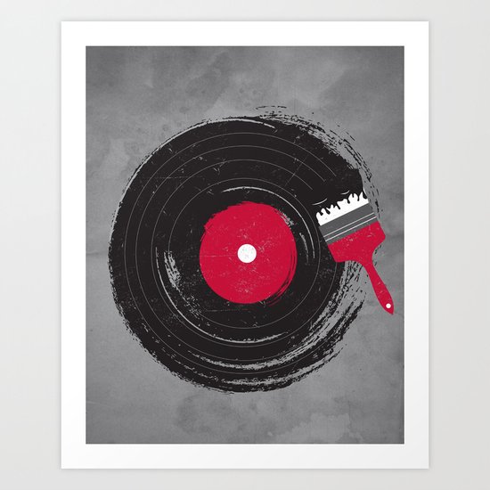 Art of Music Art Print