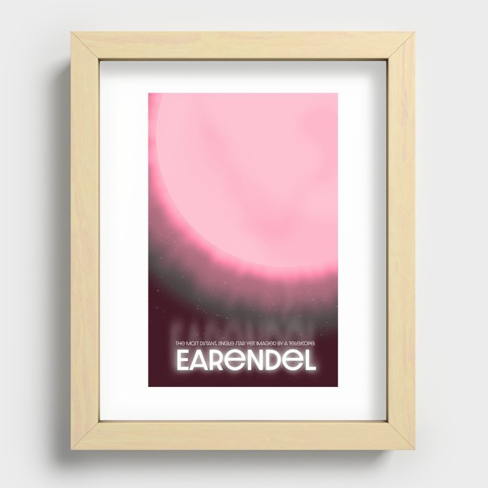 Earendel Space art. Recessed Framed Print