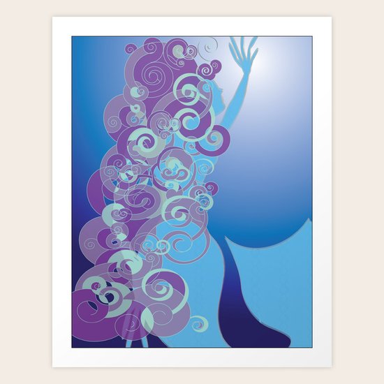 Towards the Light Art Print