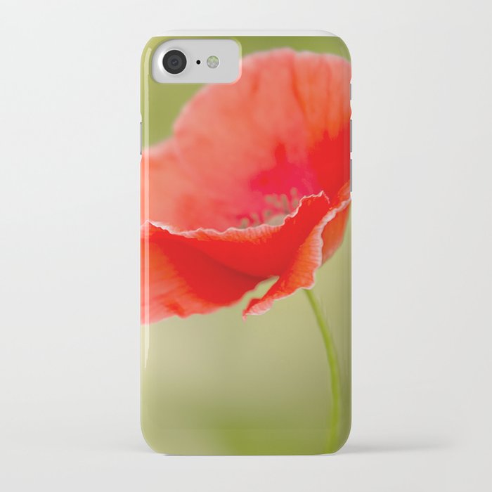 Miss you so much Red Poppy #decor #society6 #buyart iPhone Case
