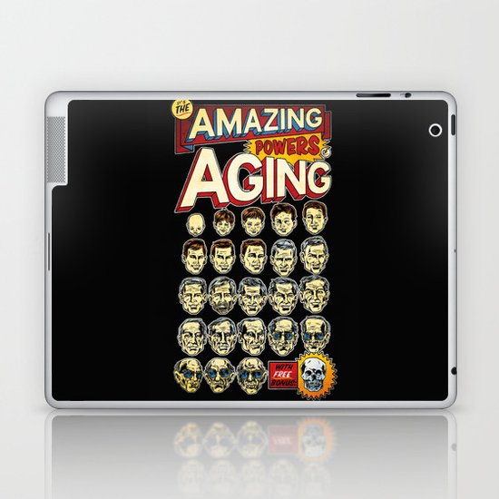 The Amazing Powers of Aging! Laptop & iPad Skin