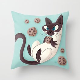 cookie cat pillow