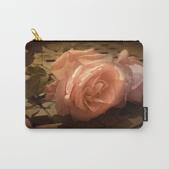 Rose Shadows Carry-All Pouch