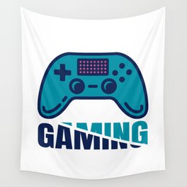 Cool art of gamepad for video gamers Wall Tapestry