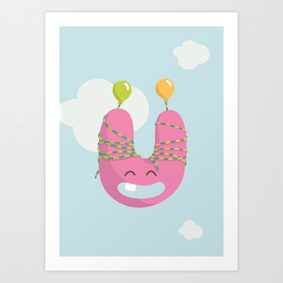 letter U Art Print