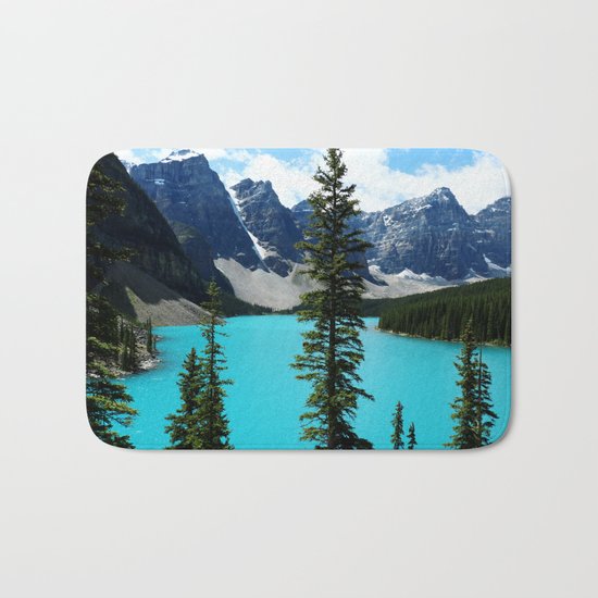 Moraine Lake, Canada Bath Mat