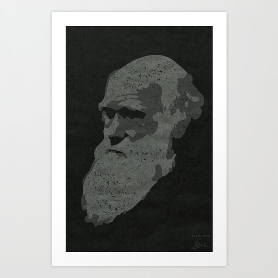 Darwin Art Print