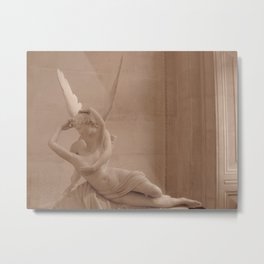Psyche Revived by Cupid's Kiss Metal Print
