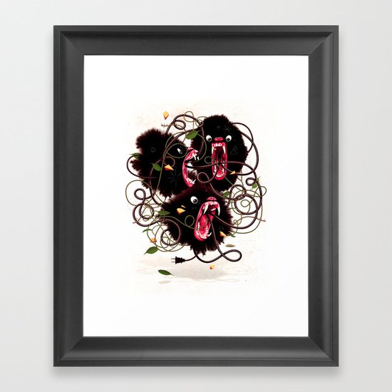 Tangle Framed Art Print