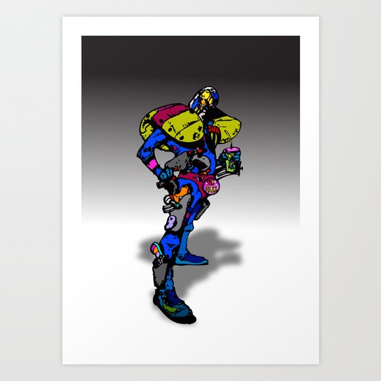 dredd soda Art Print