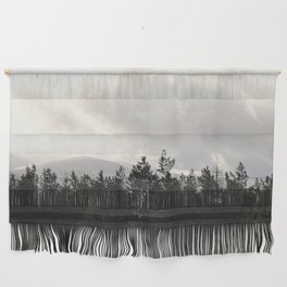Winter Drama in the Cairngorm Mountains   Wall Hanging