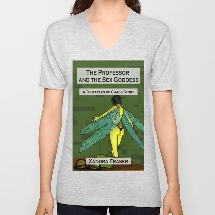 The Professor and the Sex Goddess V Neck T Shirt