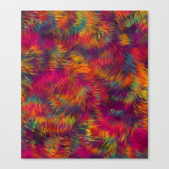 Rainbow Cuddles 08 Canvas Print