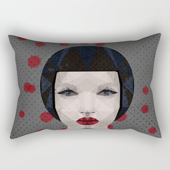 THX 1138 Doll Rectangular Pillow