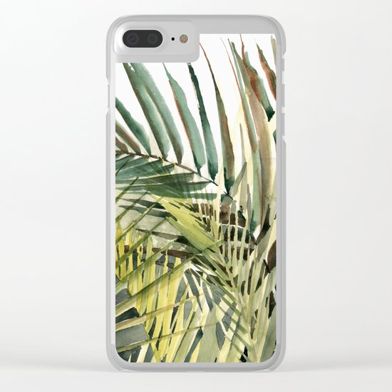 Arecaceae - household jungle #2 Clear iPhone Case