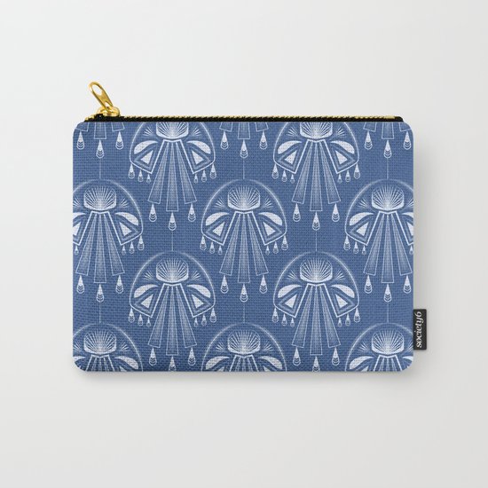 Light dreams. Blue Deco. No. 1. Carry-All Pouch