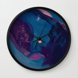 The Cycle Of Night Wall Clock
