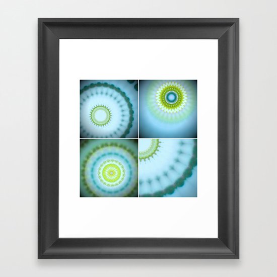 MandaLA Framed Art Print