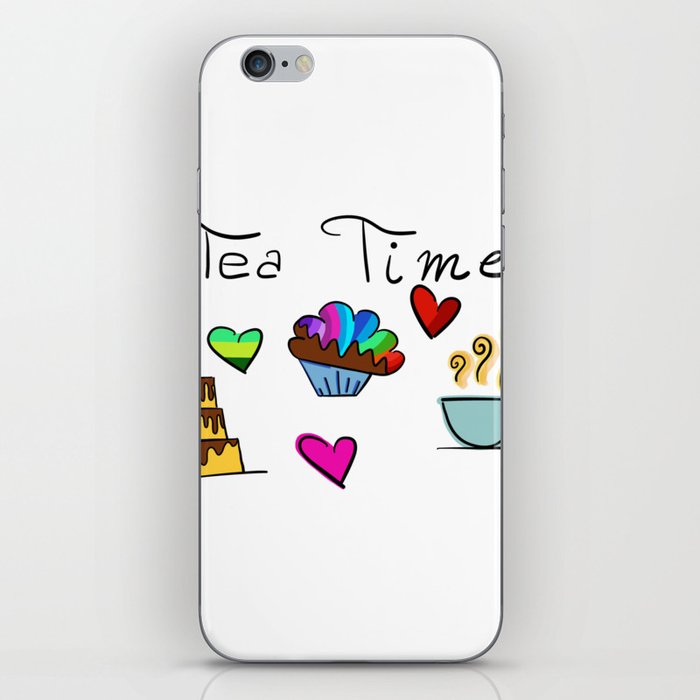 Tea Time is best time iPhone Skin