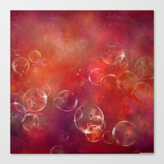 Into the red space Canvas Print
