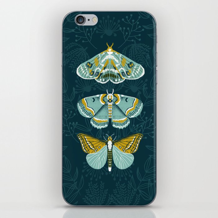 Lepidoptery No. 8 by Andrea Lauren  iPhone Skin