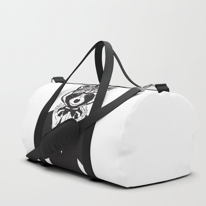 fancy duffle bag