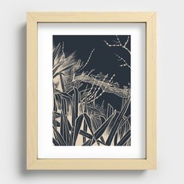 The Mountain  Recessed Framed Print