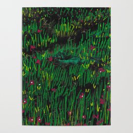 Night Meadow Poster