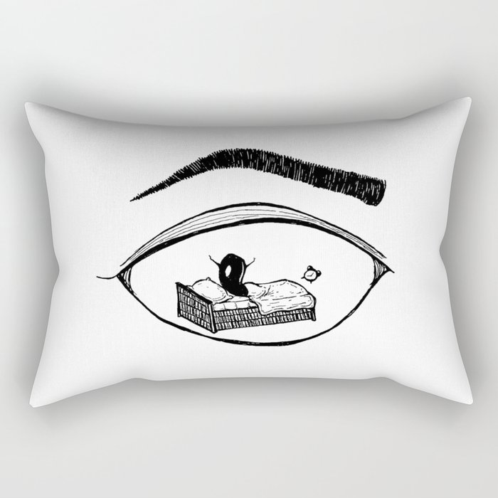 Woke Watcher Rectangular Pillow