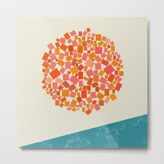 Gold Dust Metal Print